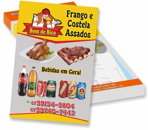 panfleto couche 90g 10X15cm frente e verso