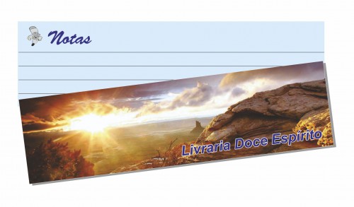 Marcador de pagina 300g cores f/v, verniz f/v